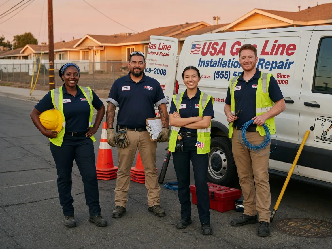 Gas Line Installation company in Bradfordsville, KY
